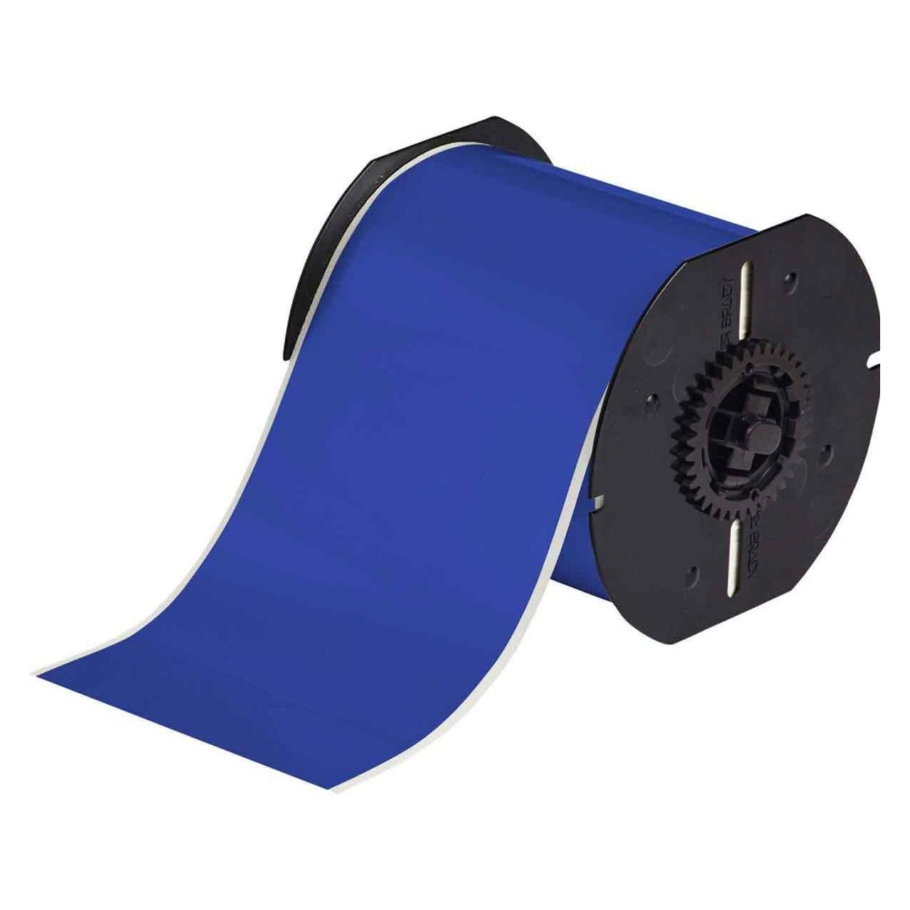 Brady B30C-4000-7569-BL, Standard Vinyl, Blau, glänzend, 101.00 mm x 30.00 m, Endlos (B30C-4000-7569-BL)