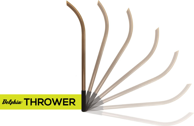 Lance-bouillettes Delphin - THROWER jusqu'à 24mm Gray, Beige, Gold, Silver jusqu'à 24mm