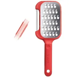 trebonn Gemüsehobel »Peel & Grate« Kunststoff silber