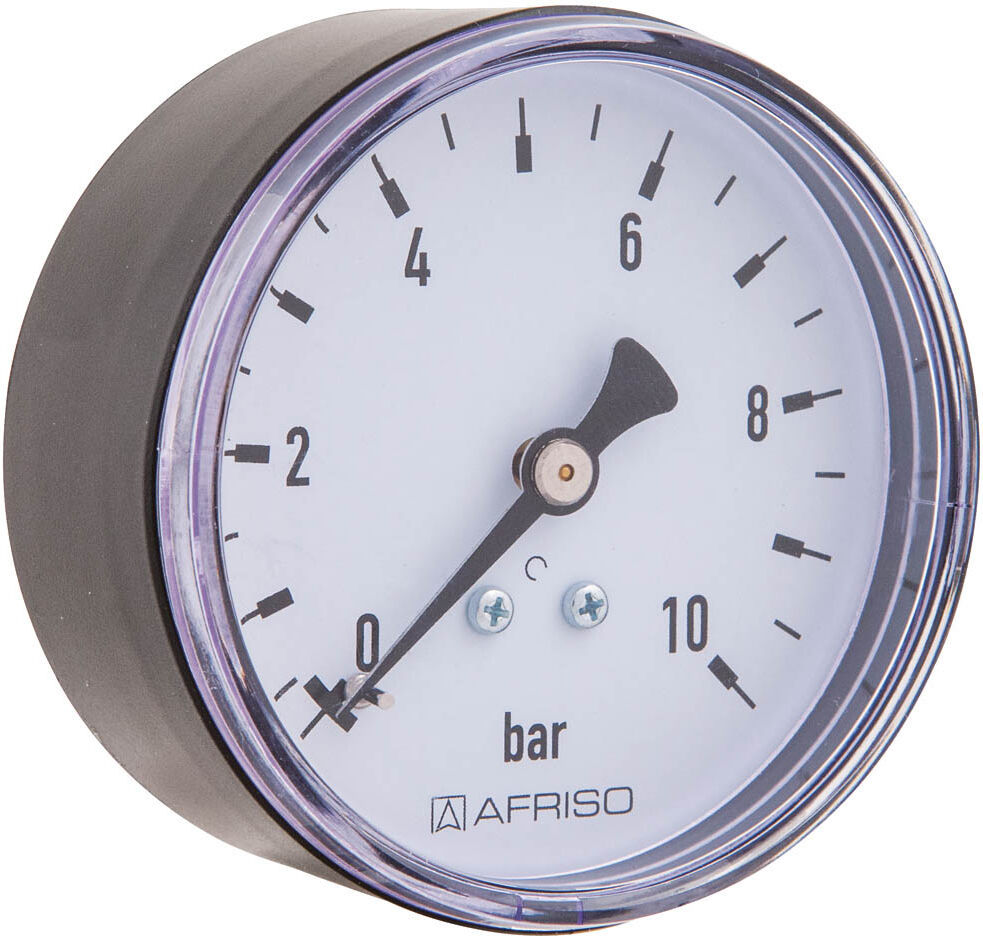 Afriso tube de bourdon 63539 G 2000 / 4 B, 10 bar, boîtier d = 63mm