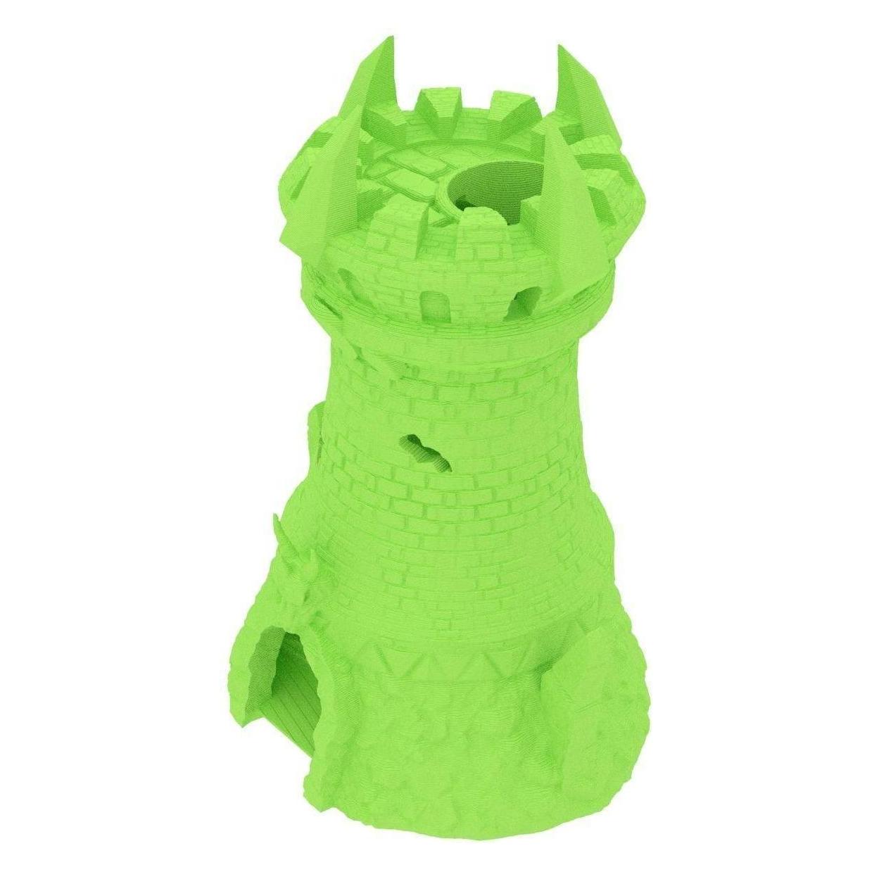 Feldherr 3D Würfelturm grün, modular, abnehmbares Dach für Tabletop (Kunststoff) (409213)