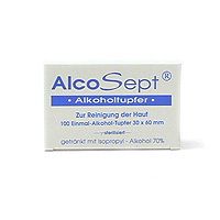 Alkoholtupfer Alcosept 100 St Stäbchen