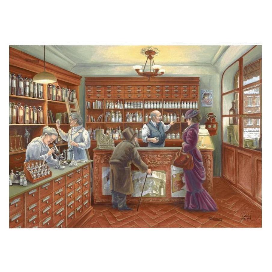 Pappnoptikum 1087 - Nostalgische Apotheke (Mini-Adventskalender) (1087)