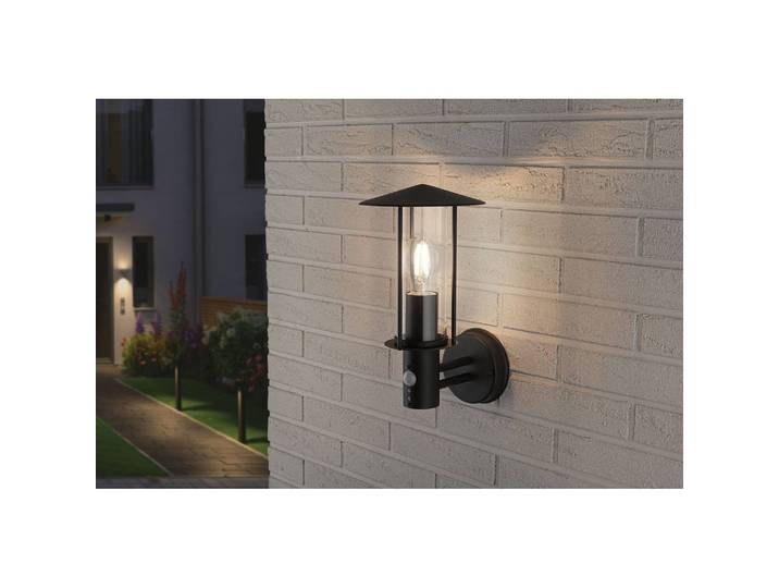 Applique murale extérieur Mouxy 17 x 32 x 21cm Noir
