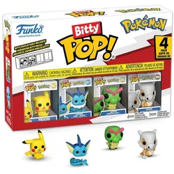 Funko Pop! Games Figurenset Bitty Pop Pokemon Serie 1