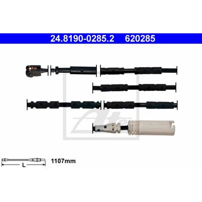 ATE Bremsensatz, Scheibenbremse Bremsen-Set VA + HA sizw2n7pf3 Hinterachse belüftet 336mm 22mm für BMW