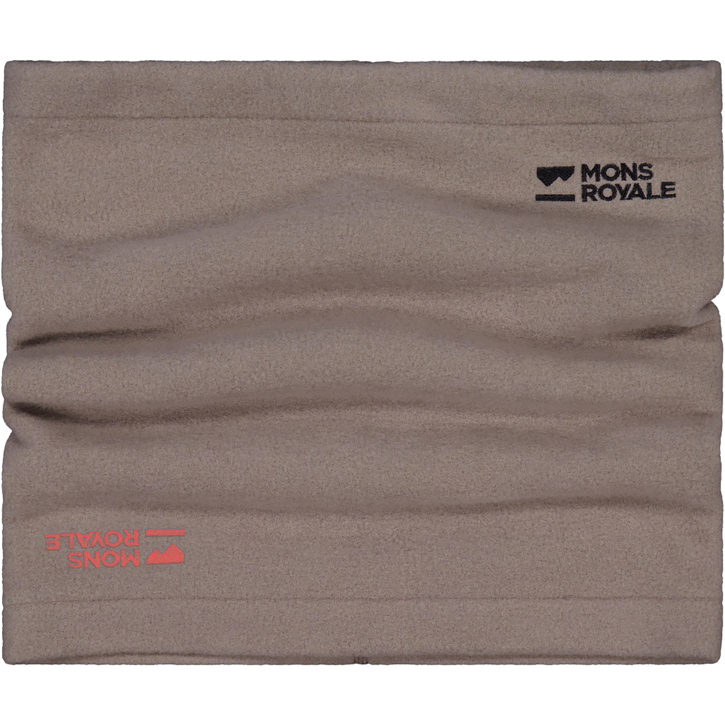 Mons Royale Pileup Wool Fleece Schlauchtuch Schals & Multifunktionstücher braun Lifestyle Schnell trocknend Lyocell (Tencel) | Merinowolle