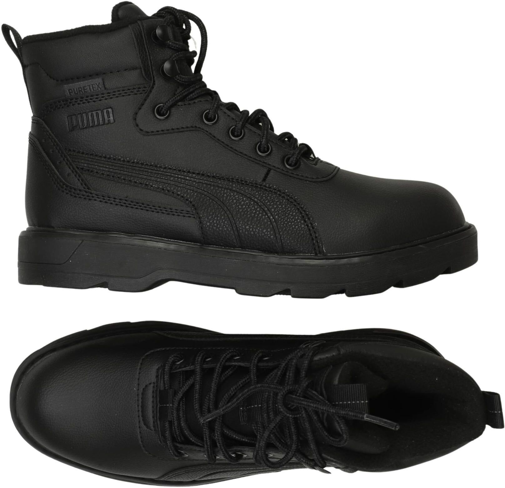 Puma Herren Stiefel, Schwarz, Gr. EU 39, Kunstleder - Second Hand