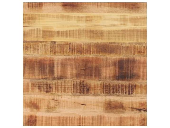 hliofuir Tischplatte 70x70x3,8 cm Quadratisch Massivholz Mango Natur Rustikale Ersatzplatte aus echtem Hartholz für Esstisch im Esszimmer oder Bistro, jedes Möbelteil mit eigener Maserung.