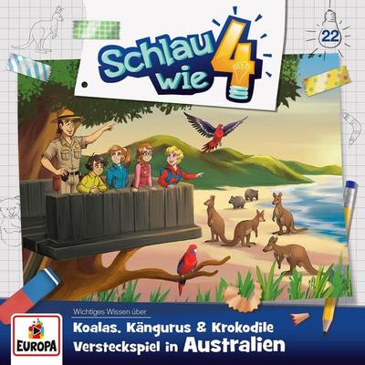 Folge 22: Koalas, Kängurus und Krokodile - Versteckspiel in Australien - Alexandra Frank,Verena Carl, Audio, 4064066949006