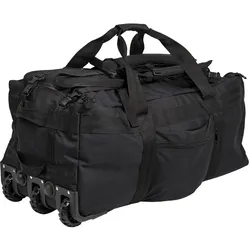 Mil-Tec Combat, Seesack m. Rollen - Schwarz