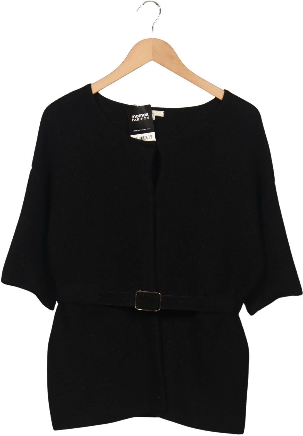 See U Soon Damen Strickjacke, Schwarz, Gr. S, Synthetik / Angorawolle / Wolle - Second Hand