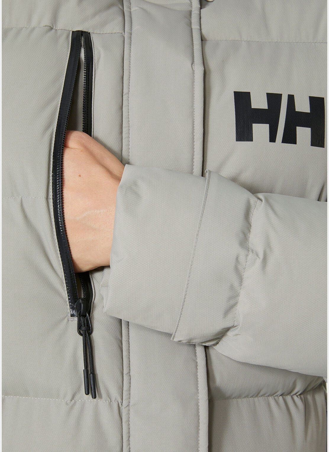 Helly Hansen Women's Adore Puffy Parka - Grey - 2XL