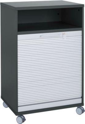 Mobiler Catering-Schrank mit Rollladen, B 650 x T 480 x H 1000 mm