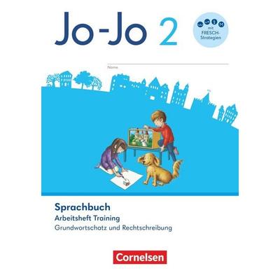 Jo-Jo Sprachbuch 2. Schuljahr - Allgemeine Ausgabe 2024 - Arbeitsheft Training - Grundwortschatz und Rechtschreibung, Taschenbuch von Henriette