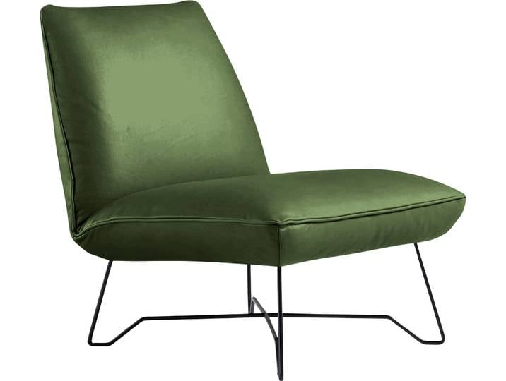 Sessel EGOITALIANO Lia Loungesessel, elegant und stylisch, toller Sitzkomfort , grün (sprite), B:62cm H:73cm T:79cm, Sessel, Sessel, extravaganter Designsessel, Solitärsessel