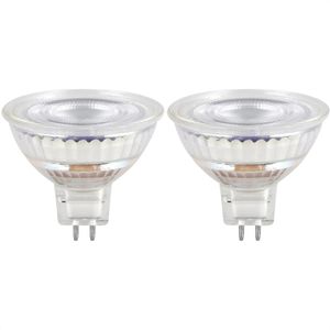 OSRAM LED-Lampe Star Glas MR16, GU5.3, 3,4W ersetzt 35W, warmweiß, 2 Stück