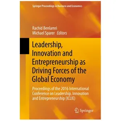 Leadership, Innovation and Entrepreneur, Fachbücher von Rachid Benlamri, Michael Sparer