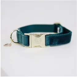 Kentucky Dogwear Hundehalsband Kentucky Velvet (XL, Hund), Halsband + Leine