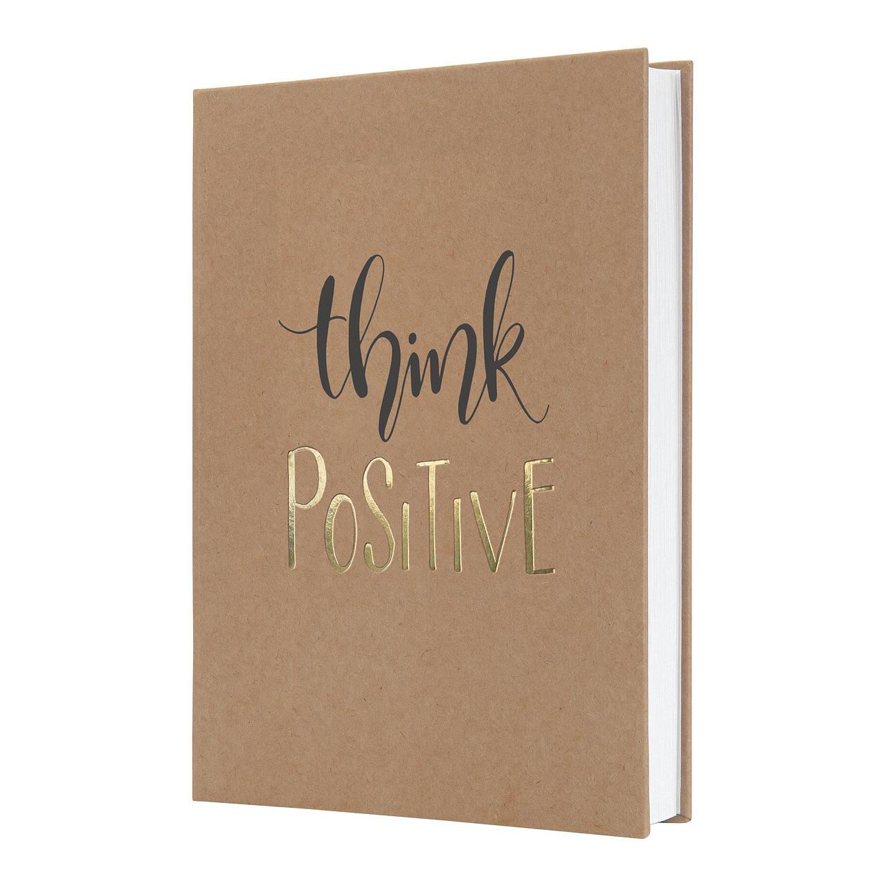 SIGEL Notizbuch JOLIE Pure Positivity A5 liniert, braun/schwarz/gold Hardcover 192 Seiten