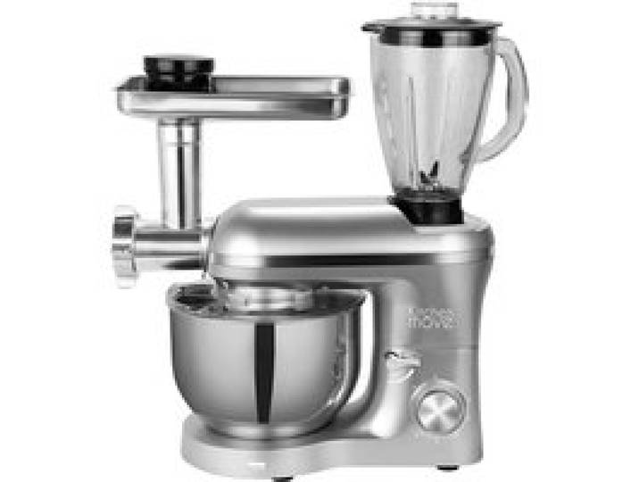 Robot multifonction VIPER PRO BAT-1518BM Kitchen Move - Gris acier - Patissier hachoir blender - 1500W - Bol 5.5L