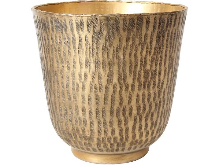 Übertopf Modern Bohemian - Farbe: Gold - Material: Aluminium