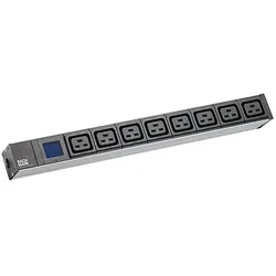 Bachmann, Steckdosenleiste, BlueNet BN0500 - Verlängerungsschnur (Rack - einbaufähig) (8x, 2 m)
