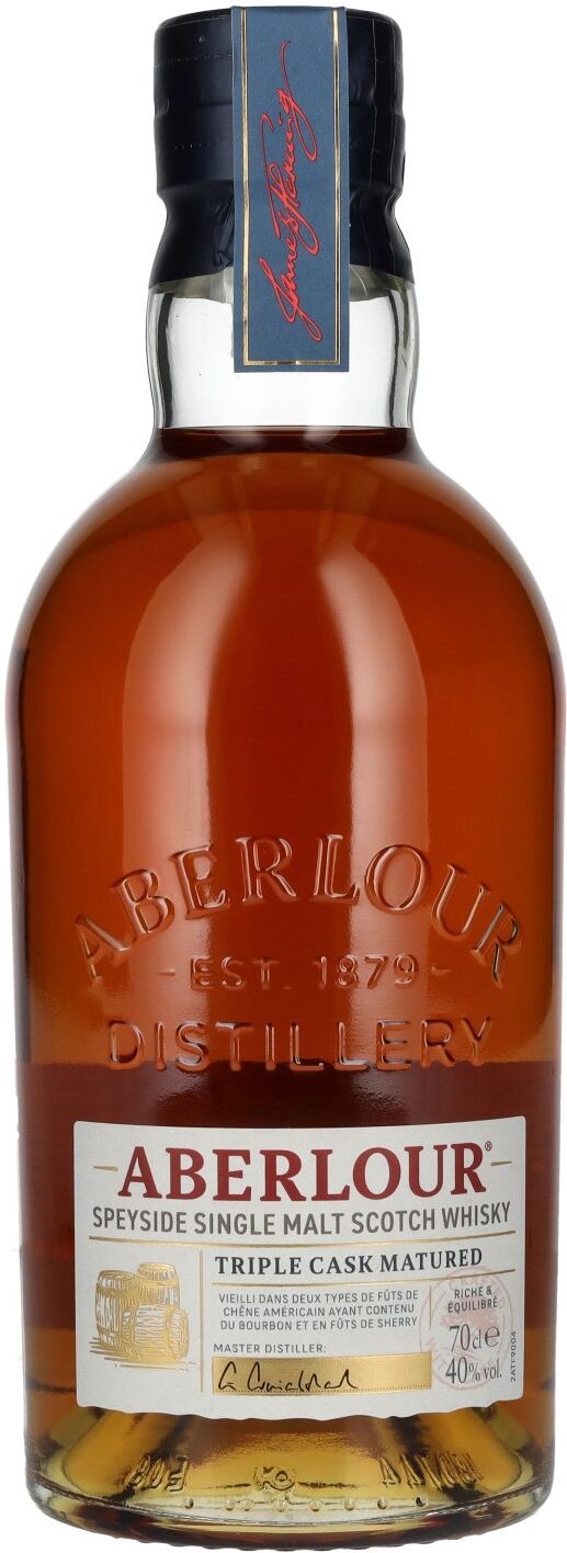 Aberlour TRIPLE CASK Speyside Single Malt 40% Vol. 0,7l