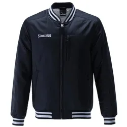 Spalding, Unisex, Laufjacke, Bomber Jacket SS23 (S), Blau, S