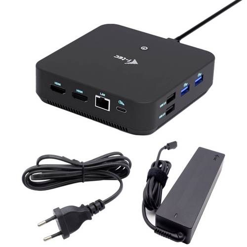 Itec USB-C Dockingstation I-TEC USB-C DP Dual HDMI DS + Charger
