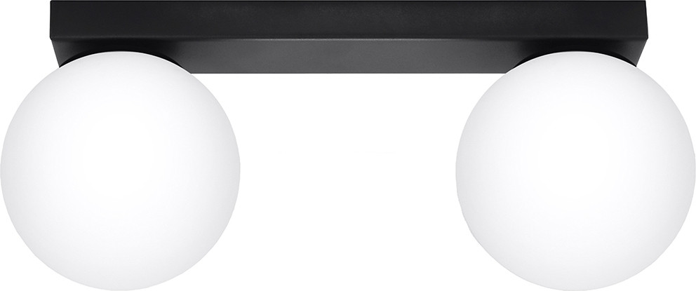 Lumilo PLAFON CLEARWATER 2 G9 plafondlamp - Zwart