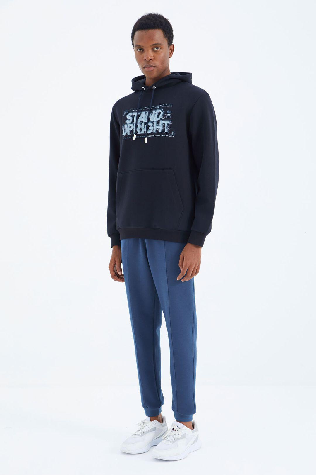 Herren Regular-Fit 3-Nadel Fleece Sweatpants