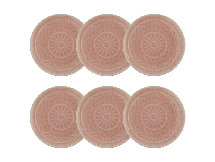 Teller SUMATRA 6er-Set Ø 21cm Pink/Pink