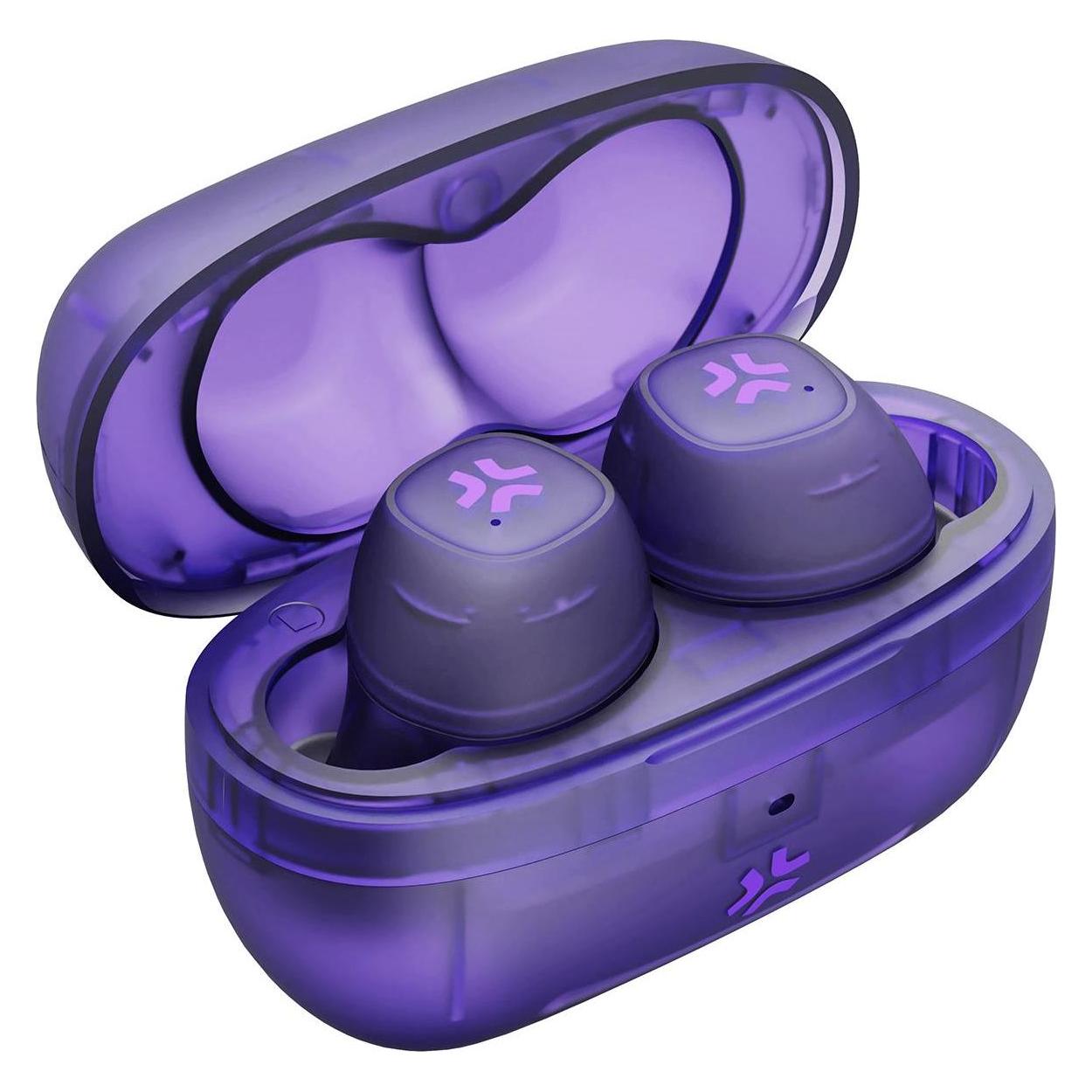 Celly Transparent Tws Lilac (Keine Geräuschunterdrückung, Kabellos) (GLASSSOUNDLI)