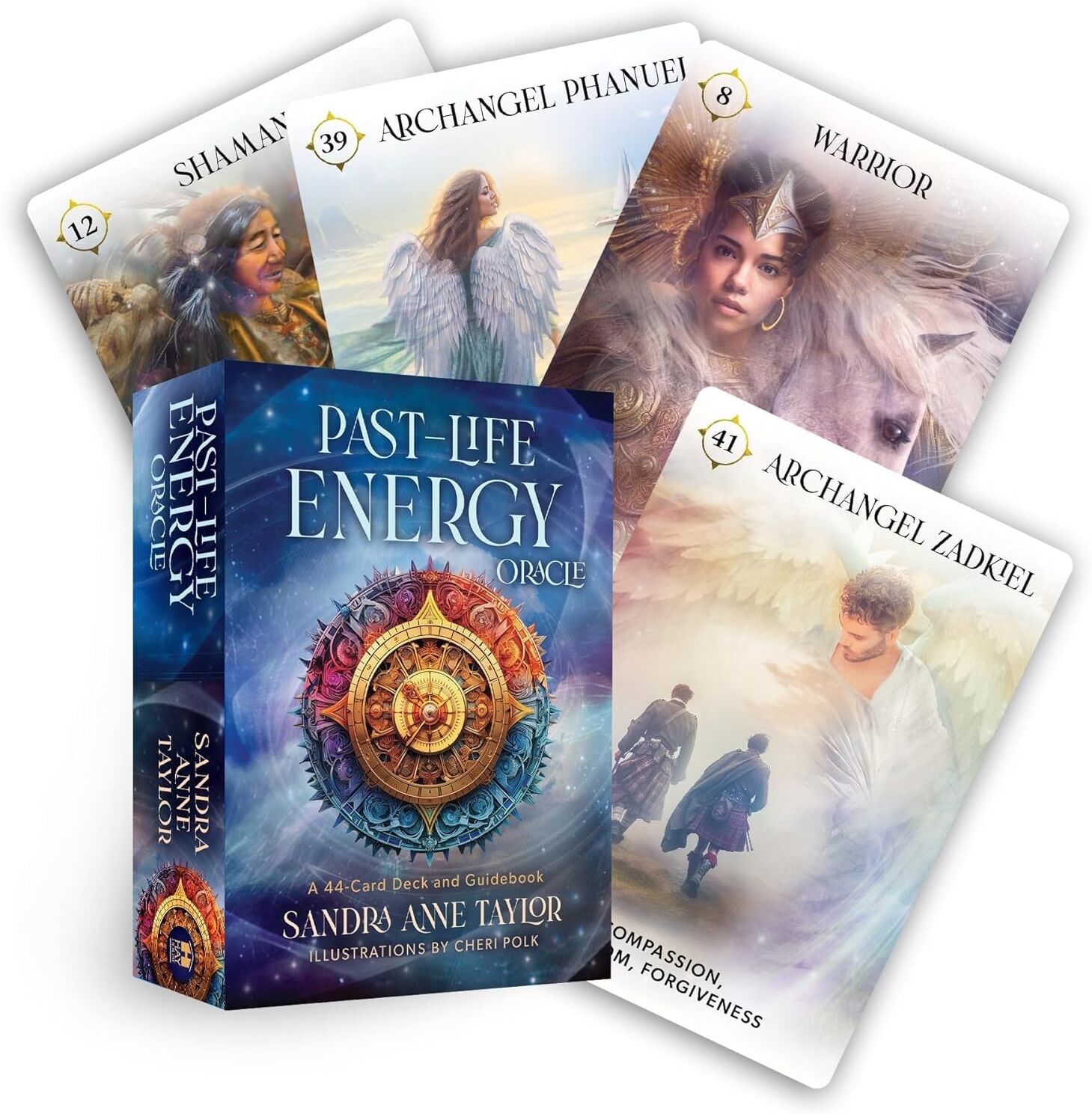 Taylor, Sandra Anne - The Past-life Energy Oracle: A 44-card Deck and Guidebook - Preis vom 15.10.2026 23:06:25 h