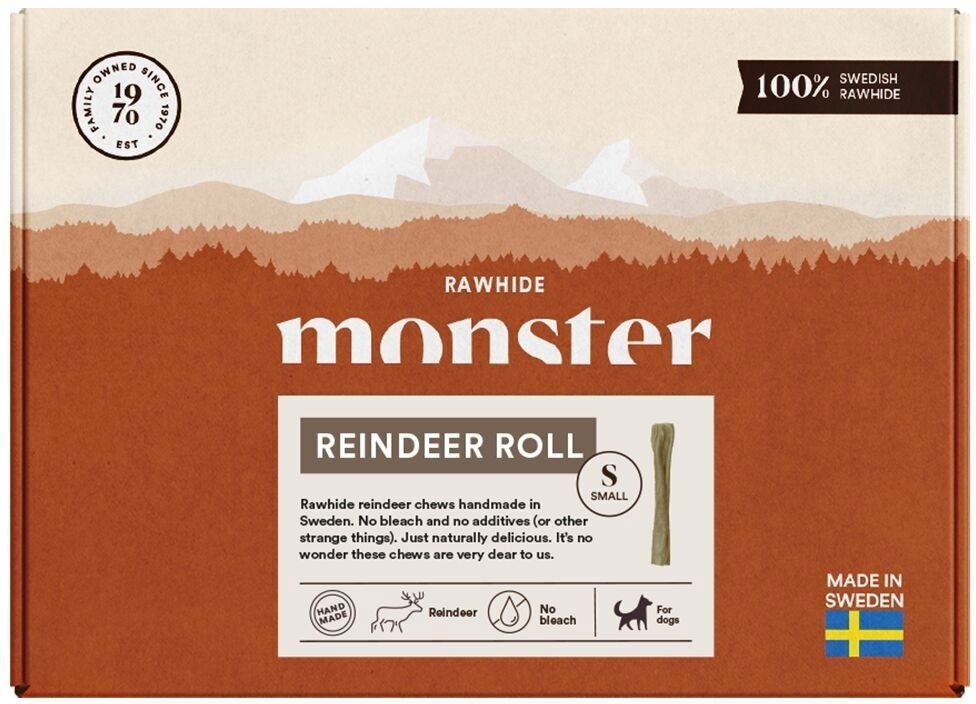 Monster Pet Food Monster Reindeer Roll Small Box 13 St
