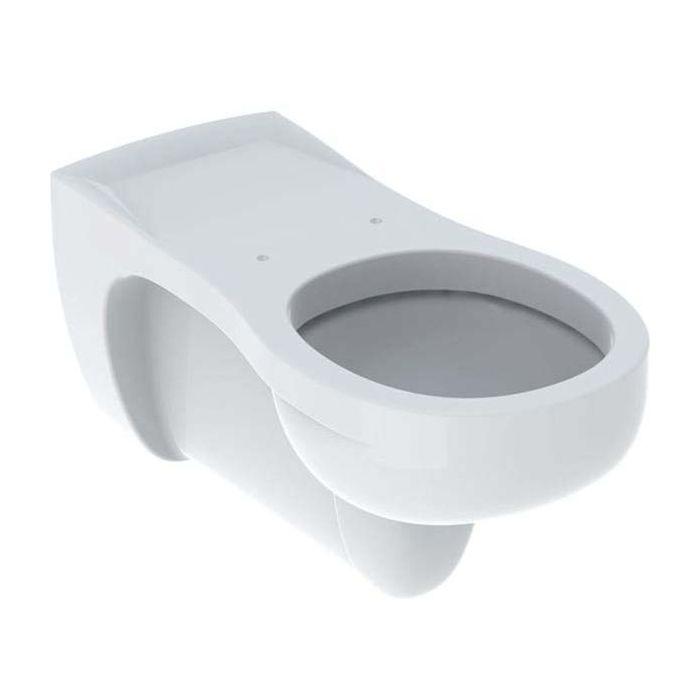 Geberit Wand-Tiefspül-WC Vitalis weiß KeraTect, 6 l, verlängerte Ausladung