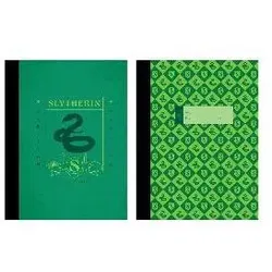 Insight Editions, Heft + Block, Harry Potter: Slytherin Composition Notebook Set (Set of 2) (Harter Einband)