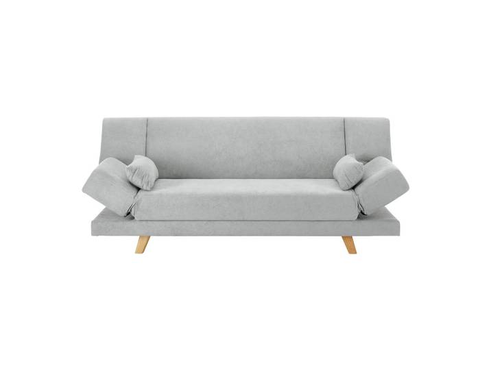 Schlafsofa Funky Hellgrau Webstoff