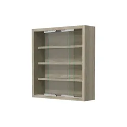 Hängevitrine   ¦ holzfarben ¦ Maße (cm): B: 37 H: 40 T: 10.0