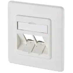 METZ CONNECT Anschlussdose E-DATmodul 8/8(8) UP leer reinweiß