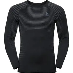 ODLO Herren Unterhemd "Performance Light" Langarm, Größe XXL in Schwarz Schwarz