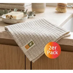 2er-Pack Uni Sapon Leinentuch