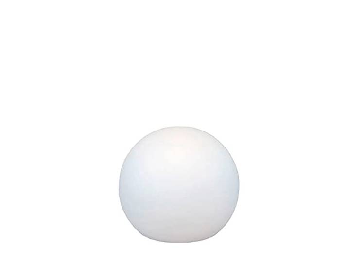 NewGarden Leuchtkugel 30 x 27 cm, Außenleuchte, Weiß, Plastik, Solarbetrieben