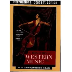 A History of Western Music, Fachbücher von Donald Jay Grout, J. Peter Burkholder, Claude V. Palisca