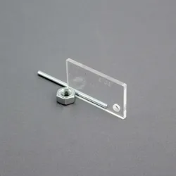 Plexiglas®-Platte, 3 mm, GS, satiniert - Farbton: Kristall - Anzahl: 10 Platten