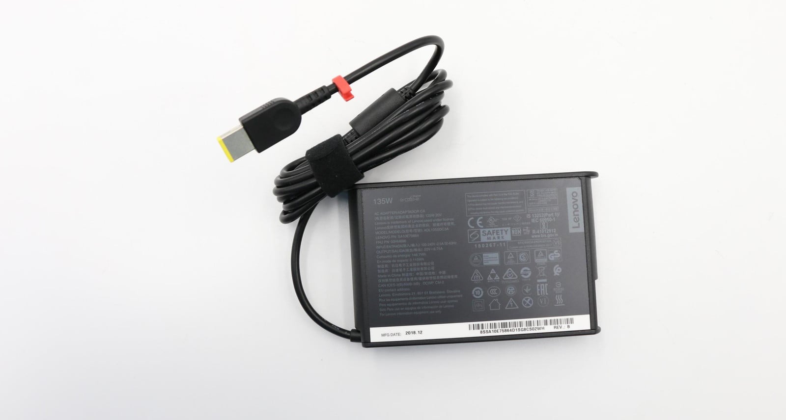 Lenovo Slim 135W Oplader 20VDC 3-polig 00HM686