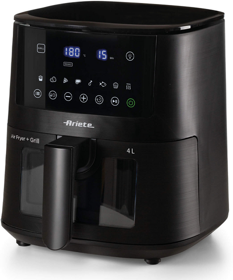 Ariete 4633 Noir - Friteuse à air chaud 4L - Écran tactile