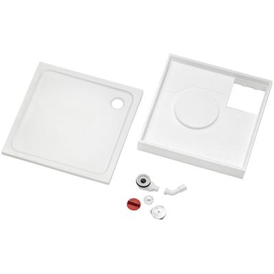 Duschwanne OTTOFOND "Set Quadratische Duschwanne", weiß, B:100cm H:14cm T:100cm, Duschwannen, 1000x1000/30 mm