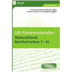 LRS-Fördermaterialien 2, Schulbücher von Franziska Schlamp-Diekmann, Günther Ruppert-Guglhör